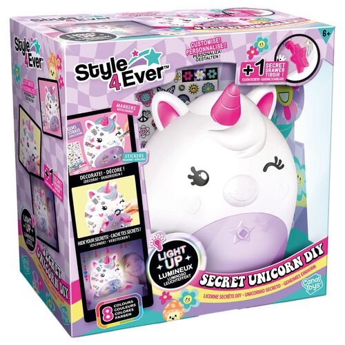 Lampara unicornio secreto compartimento llaves Style 4Ever 