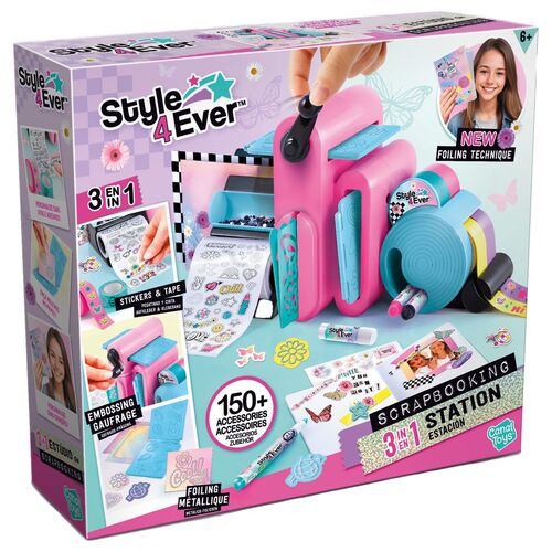 Estacion album de recortes personalizada manualidades Style 4Ever 