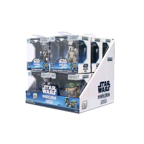 Figura metalfigs The Mandalorian & Grogu Star Wars 7cm surtido