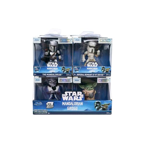Figura metalfigs The Mandalorian & Grogu Star Wars 7cm surtido