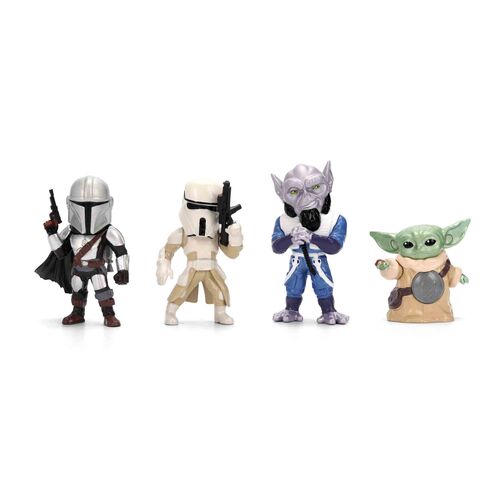 Figura metalfigs The Mandalorian & Grogu Star Wars 7cm surtido