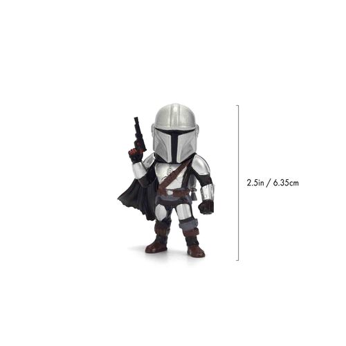Figura metalfigs The Mandalorian & Grogu Star Wars 7cm surtido