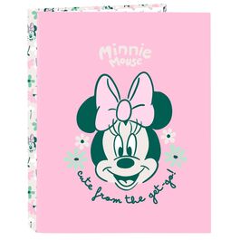 Disney Minnie Minty A4 cardboard 4 rings binder