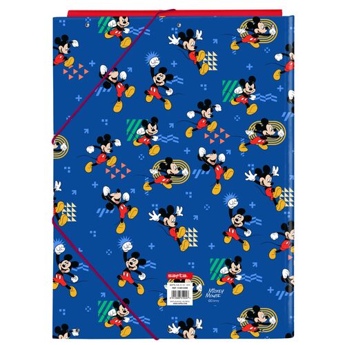 Disney Mickey Today A4 cardboard binder with flaps