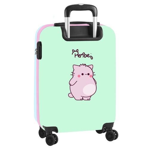 Maleta trolley ABS Pembe The Pink Cat 55cm