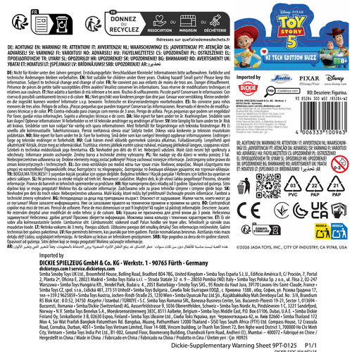 Disney Pixar Toy Story metalfigs assorted figure 7cm