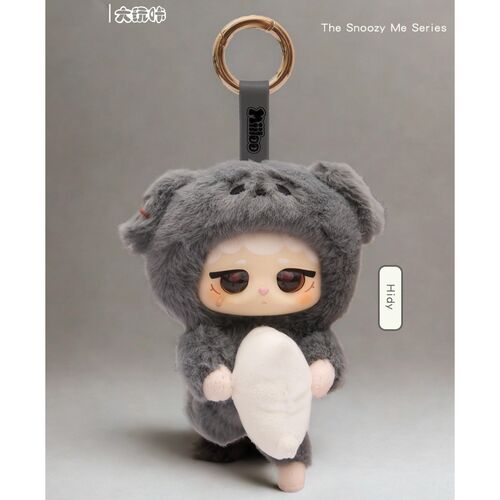 Muñeco llavero sorpresa Blind Box The Snoozy Me Series Niinoo 12cm surtido