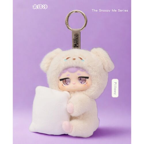 Muñeco llavero sorpresa Blind Box The Snoozy Me Series Niinoo 12cm surtido