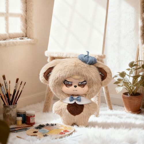 Muñeco llavero sorpresa Blind Box Grumpy Crew Niinoo 17cm surtido