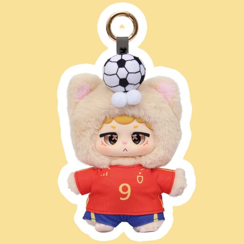 Muñeco llavero sorpresa Blind Box Dreaming Spain Futbol Niinoo 17cm surtido