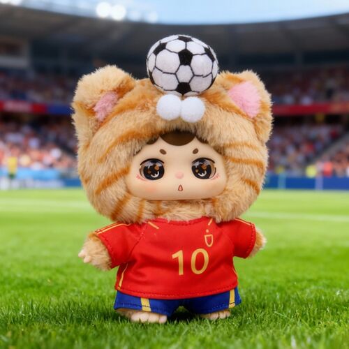 Muñeco llavero sorpresa Blind Box Dreaming Spain Futbol Niinoo 17cm surtido