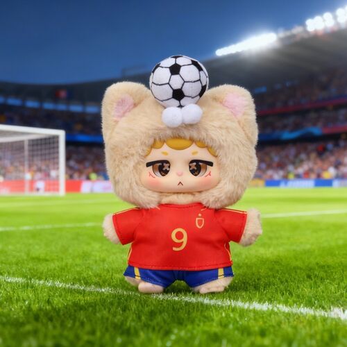 Muñeco llavero sorpresa Blind Box Dreaming Spain Futbol Niinoo 17cm surtido