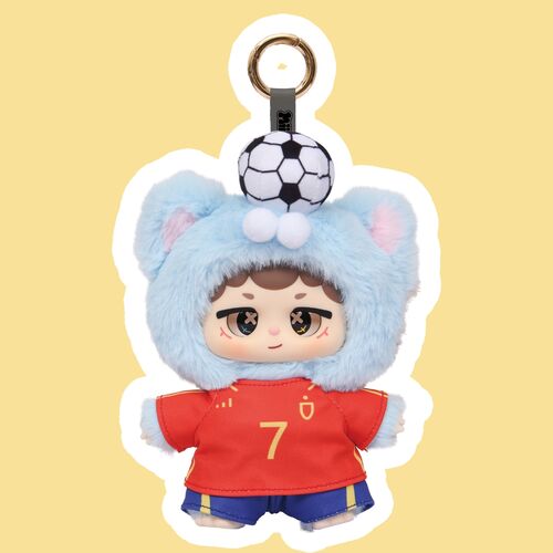 Muñeco llavero sorpresa Blind Box Dreaming Spain Futbol Niinoo 17cm surtido