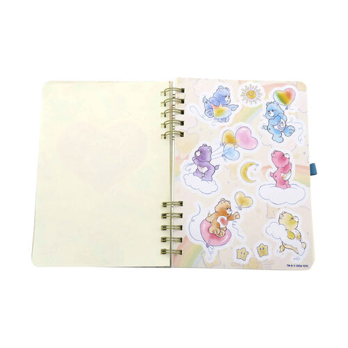 Cuaderno A5 + boligrafo y pegatinas Osos Amorosos