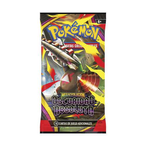 Sobre cartas Expansion Megaevolucion Oscuridad Absoluta Julio 2026 Pokemon español surtido