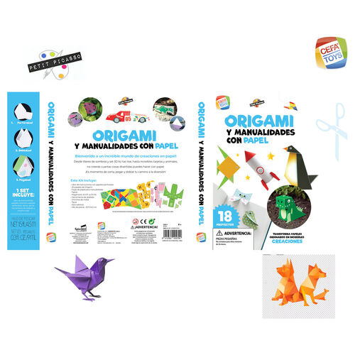 Set Origami Petit Picasso