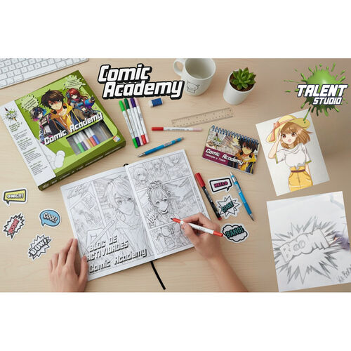 Talent Studio designer comic academy