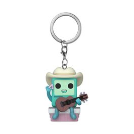 Llavero Pocket POP Adventure Time Cowboy BMO with guitar