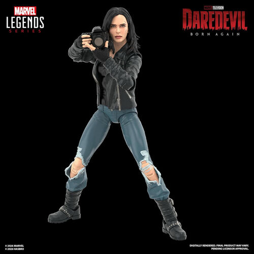 Marvel Legends Daredevil Born Again Daredevil & Jessica Jones figure 15cm