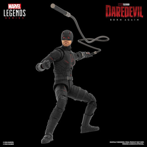 Marvel Legends Daredevil Born Again Daredevil & Jessica Jones figure 15cm