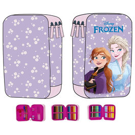 Disney Frozen triple pencil case