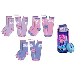 Set 3 calcetines K-Pop Demon Hunter 