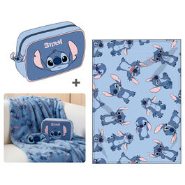 Set manta + Portatodo Stitch Disney 100x140cm. 