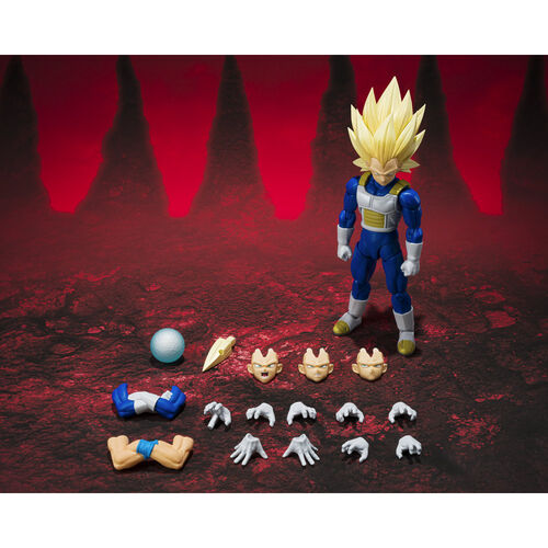Figura S.H. Figuarts Daima Super Saiyan 3 Vegeta Dragon Ball Daima 15cm