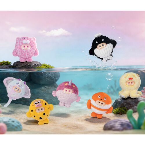 Muñeco sorpresa Ocean Adventures Series Giggle Monster surtido
