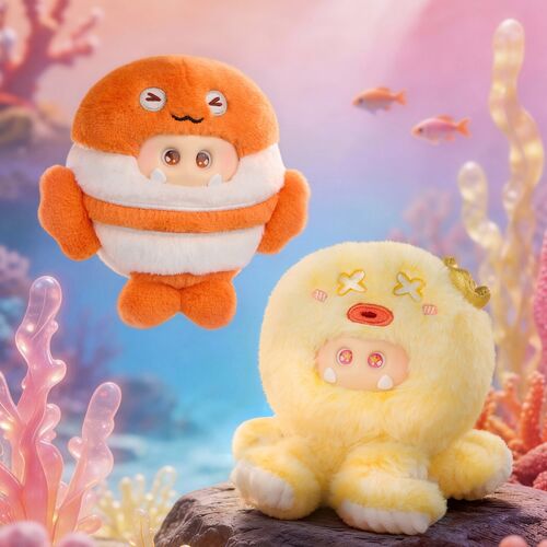 Muñeco sorpresa Ocean Adventures Series Giggle Monster surtido