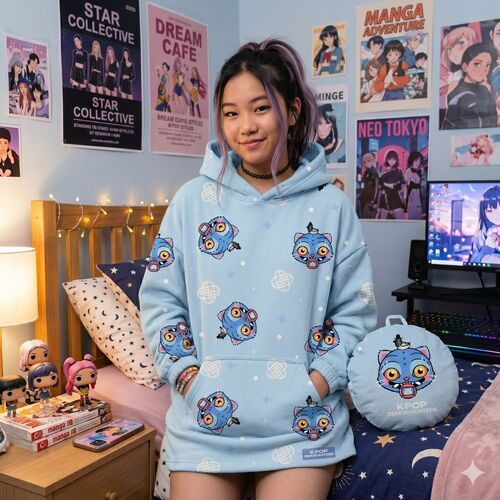 Sudadera oversize cojin Kpop
