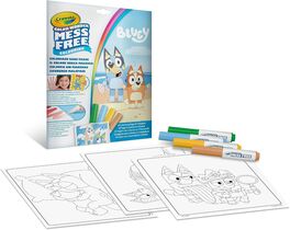 Colorea sin manchas  Bluey