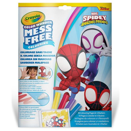 Marvel Spidey colour without smudges