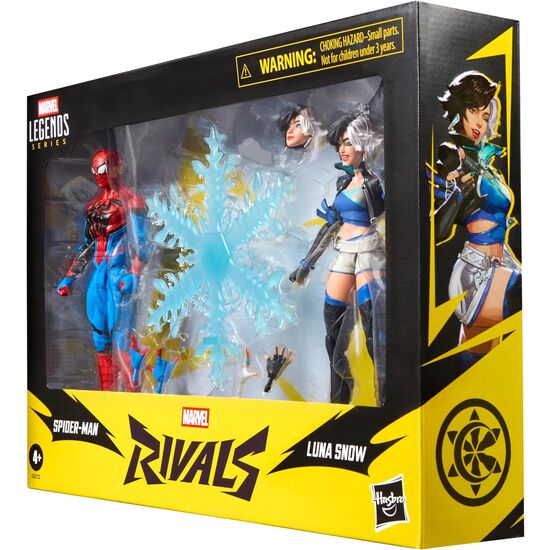Marvel Legends Rivals Spider-Man & Luna Snow figure 15cm