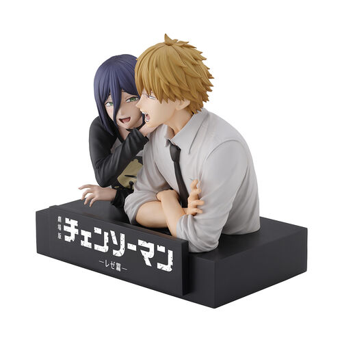 Chainsawman The Movie Second Denji & Reze Ichibansho figure 12cm