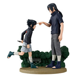 Naruto Shippuden Memorable Saga Sasuke Uchiha & Itachi Uchiha figure 14cm
