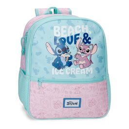 Mochila Beach & Love Stitch Disney 33cm