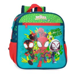 Mochila Dino-Webs Spiderman Marvel 28cm adaptable