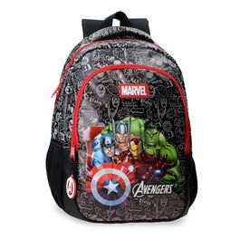 Mochila Team Los Vengadores Avengers Marvel 42cm adaptable