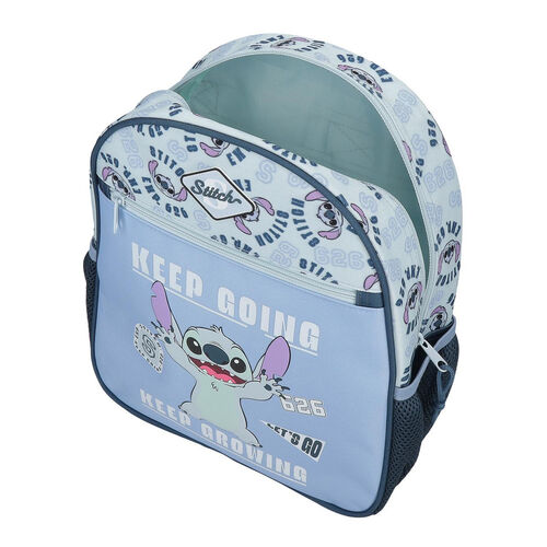 Mochila Keep Going Stitch Disney 33cm adaptable