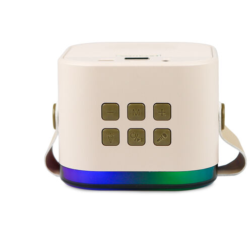 Altavoz Karaoke 2 Micrófonos Cream Wireless  Kpop Demon Hunter