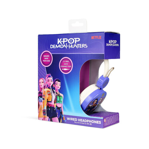 Auriculares infantiles Kpop Demon Hunter 