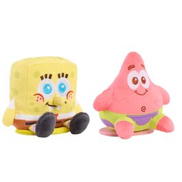 Peluche hombro Bob Esponja y Patricio Bob Esponja 9cm surtido
