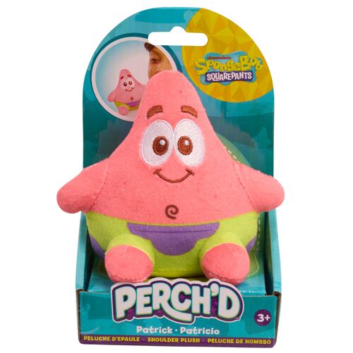 Peluche hombro Bob Esponja y Patricio Bob Esponja 9cm surtido
