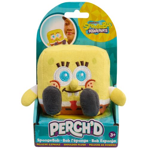 Peluche hombro Bob Esponja y Patricio Bob Esponja 9cm surtido