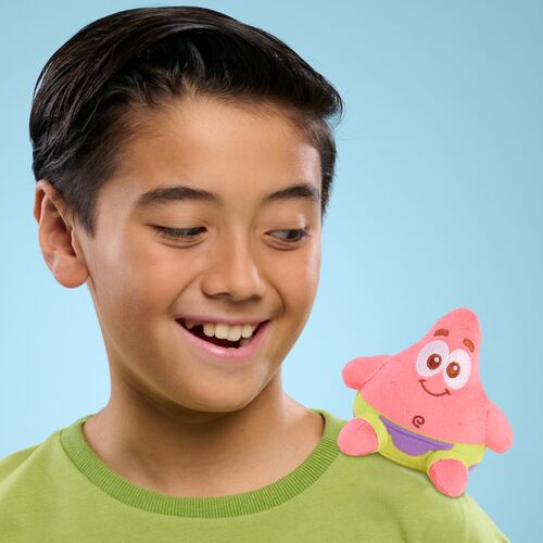 Peluche hombro Bob Esponja y Patricio Bob Esponja 9cm surtido