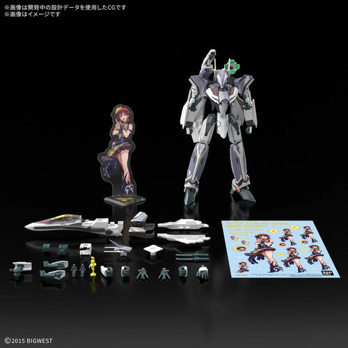 Maqueta VF-31F Siegfried Messer HG 1/100 Macross