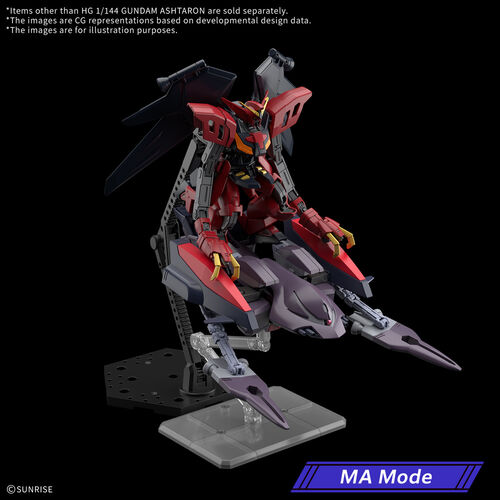 Maqueta Gundam Ashtaron HG 1/144 Mobile Suit Gundam