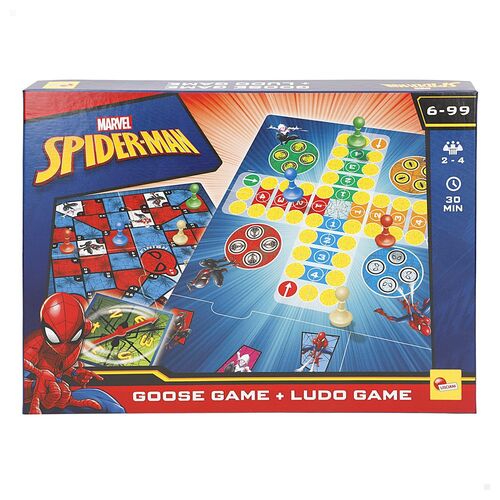 Juego Parchis & Oca Spiderman Marvel