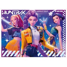 Puzzle Gira Mundial K-Pop Demon Hunters XXL 150pzs